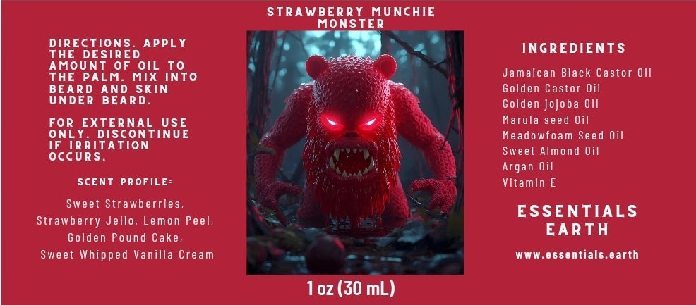 Strawberry Munchie Monster