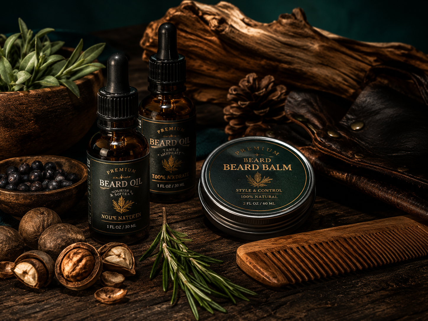 Essentials Earth was founded by Johnny Herrera after years of looking for better ways to care for beard and skin without sacrificing style, simplicity, or a masculine edge.