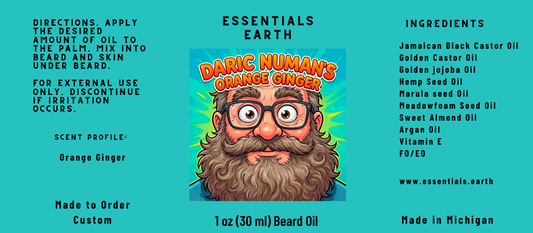 Daric Numan's Orange Ginger