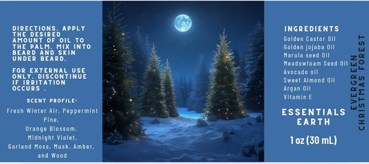 Evergreen Christmas Forest