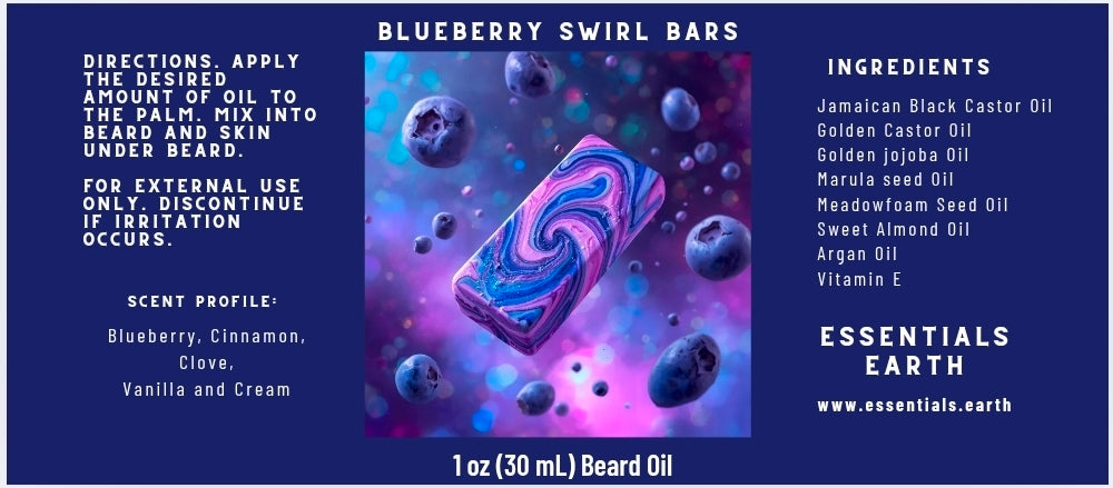 Blueberry Swirl Bars
