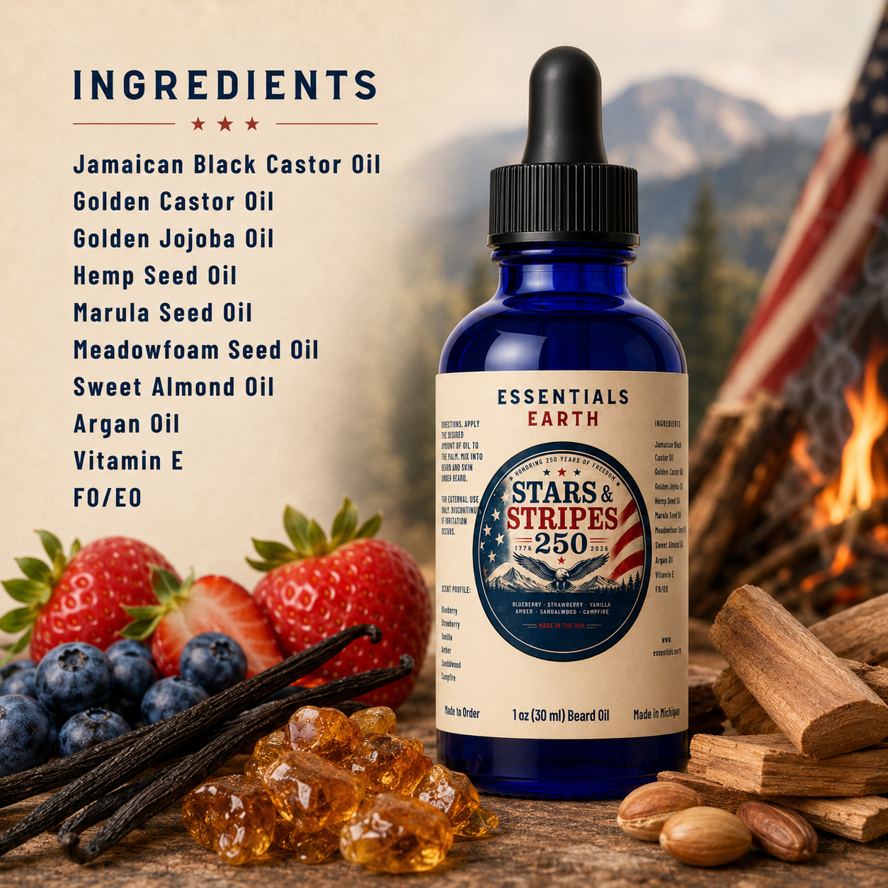 beard oil for american men